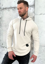 Men’s Hoodie Relief 3 — Beige
