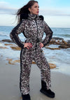 Women’s Ski Suit – One Piece Snow Suit LEO STRIPE
