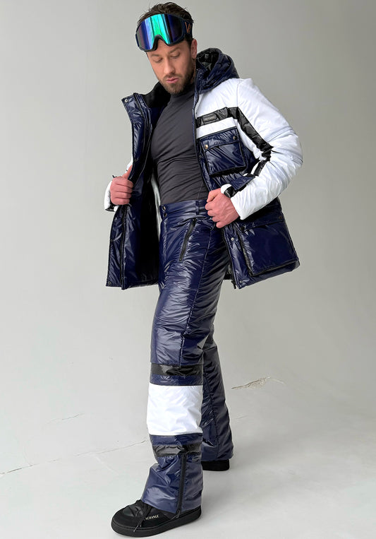 Men’s Ski Suit – Two Piece Snow Suit FREYA BLUE