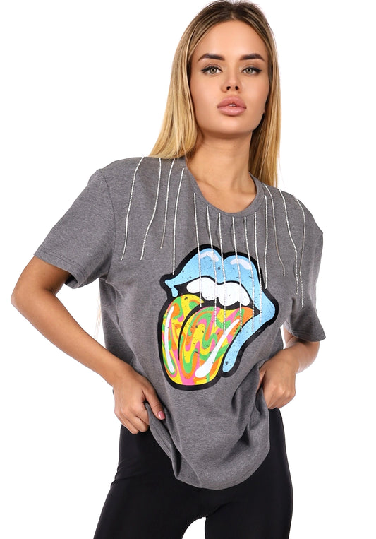 T-SHIRT BRIGHT LIPS