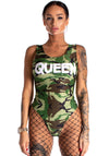 BODYSUIT CAMO QUEEN