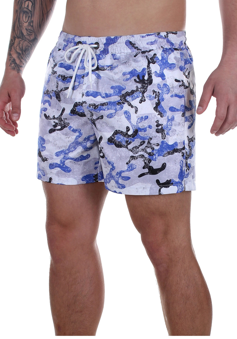 SWIMSHORTS CAMO BLUE