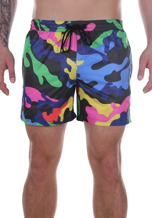 SWIMSHORTS CAMO BRIGHT