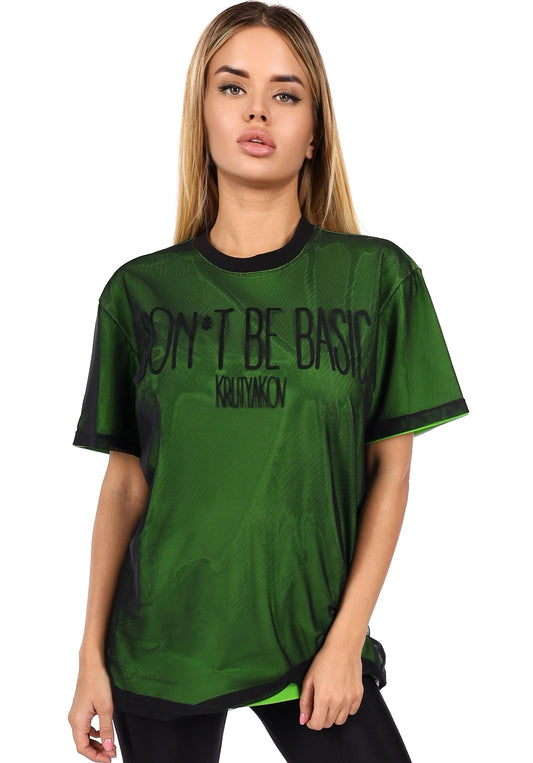 T-SHIRT DON'T BE BASIC