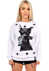 SWEATSHIRT DOBERMAN STARS