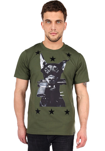 T-SHIRT DOBERMAN STARS