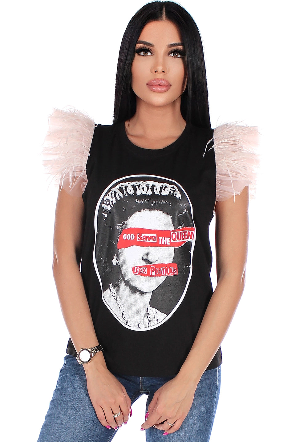 T-SHIRT GOD SAVE QUEEN