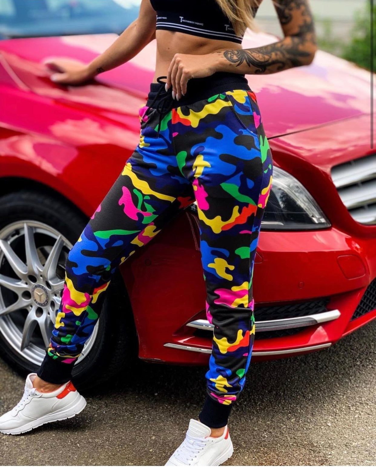 JOGGERS CAMO BRIGHT