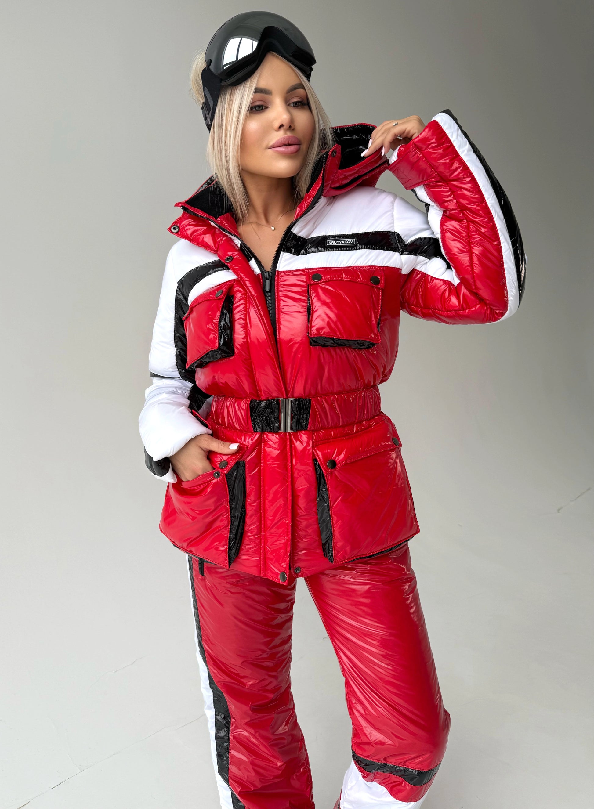 Women’s Ski Suit – Two Piece Snow Suit FREYA RED