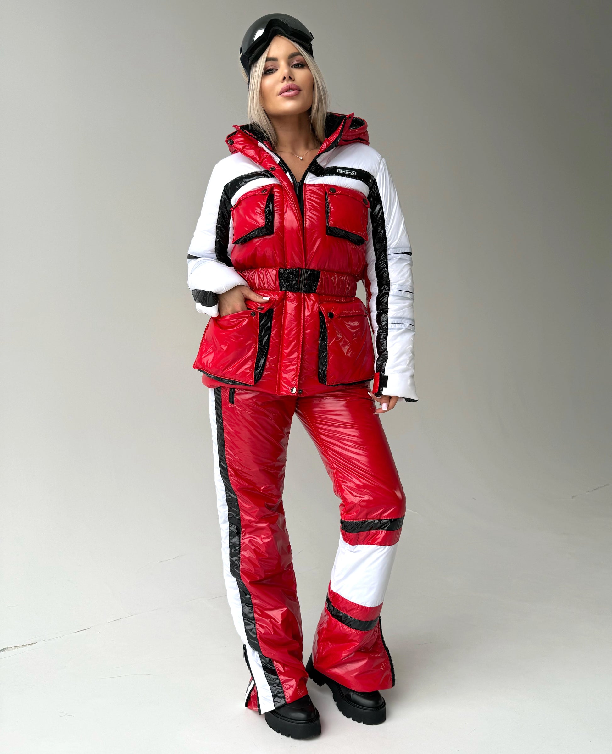 Women’s Ski Suit – Two Piece Snow Suit FREYA RED