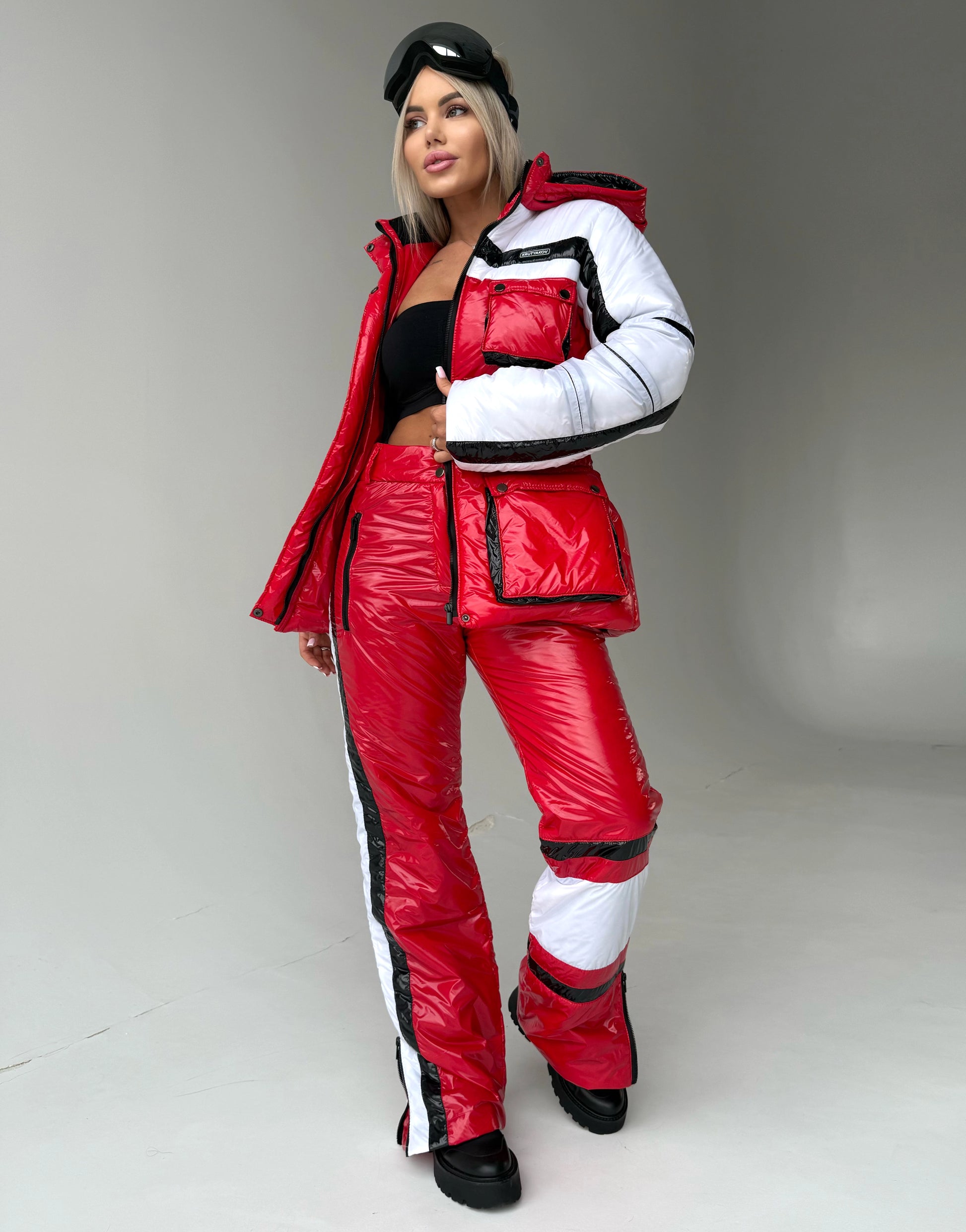 Women’s Ski Suit – Two Piece Snow Suit FREYA RED