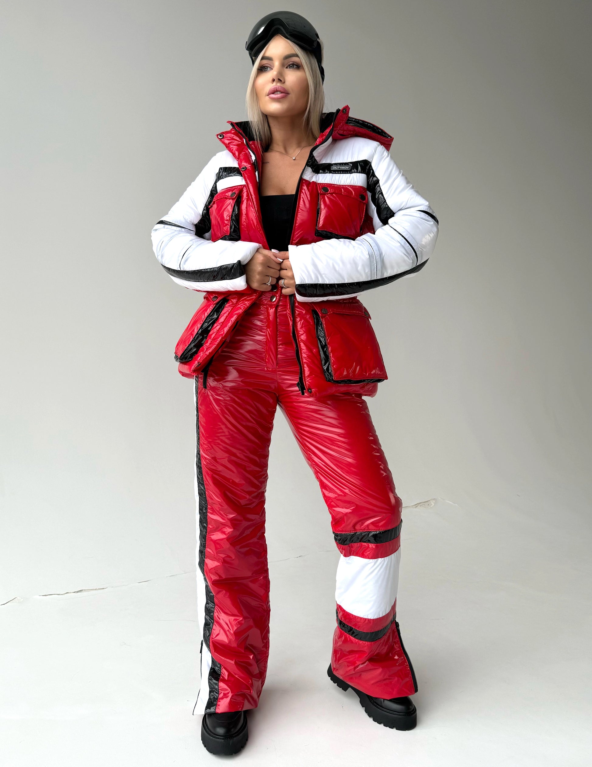 Women’s Ski Suit – Two Piece Snow Suit FREYA RED