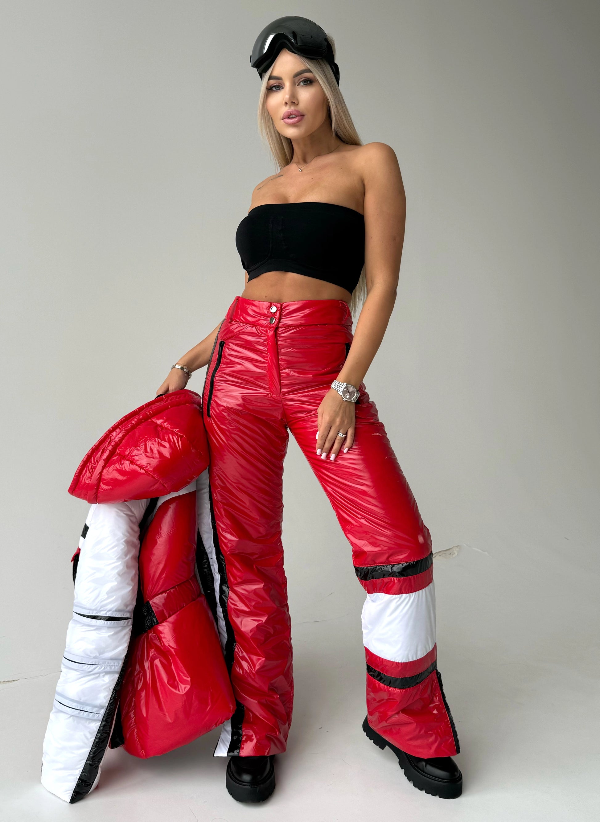 Women’s Ski Suit – Two Piece Snow Suit FREYA RED