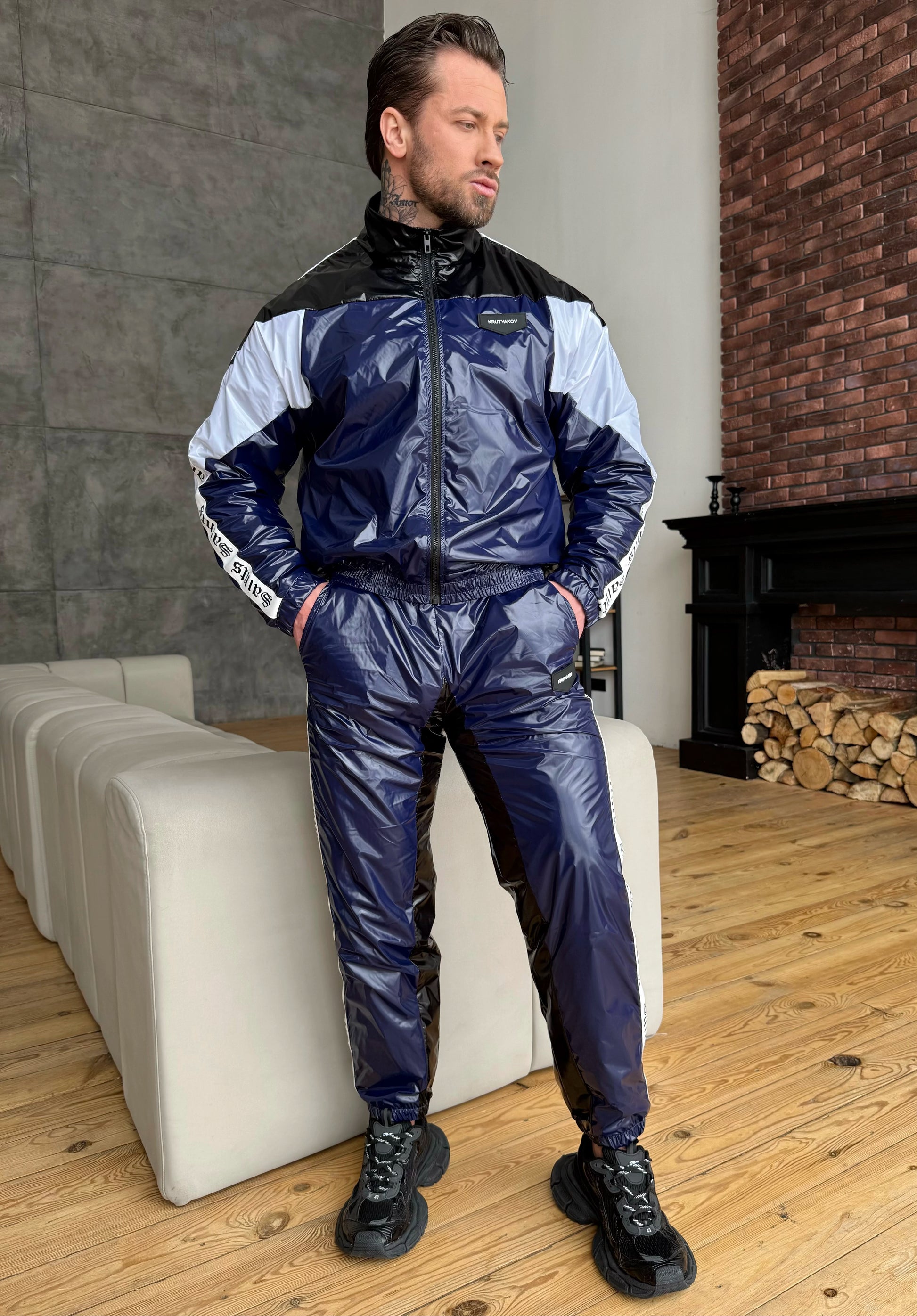 Men’s modern athletic tracksuit set by KRUTYAKOV