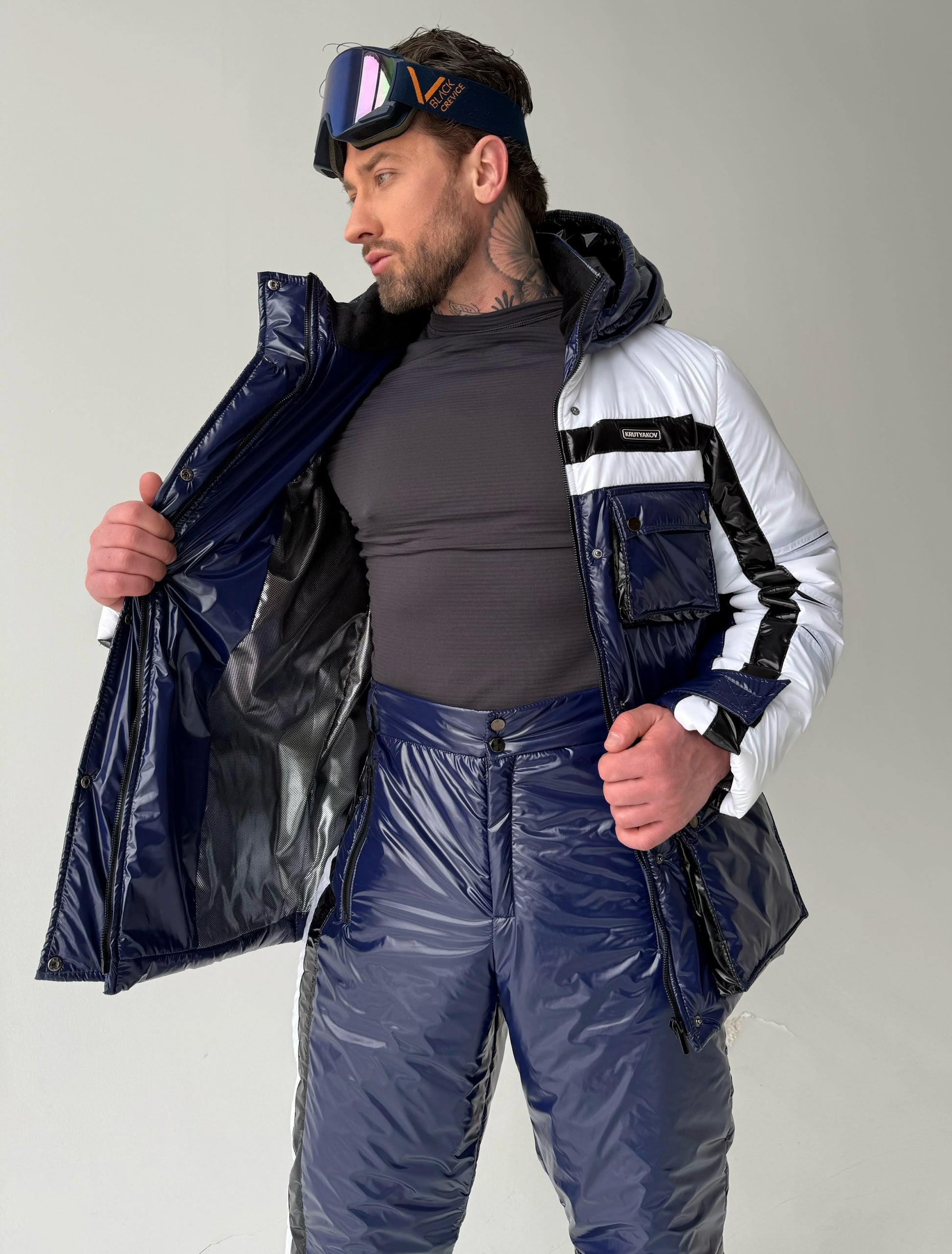 Men’s Ski Suit – Two Piece Snow Suit FREYA BLUE