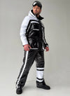 Men’s winter ski outfit with reflective thermal lining