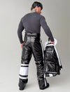 KRUTYAKOV men’s black winter snow suit for skiing and travel
