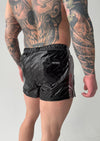 Men’s Shiny Shorts – HOAH GLOSS BLACK