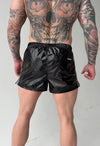 Men’s Shiny Shorts – HOAH GLOSS BLACK