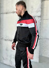 KRUTYAKOV men’s sporty black tracksuit set
