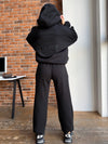 Women’s Warm Tracksuit – Erika Black