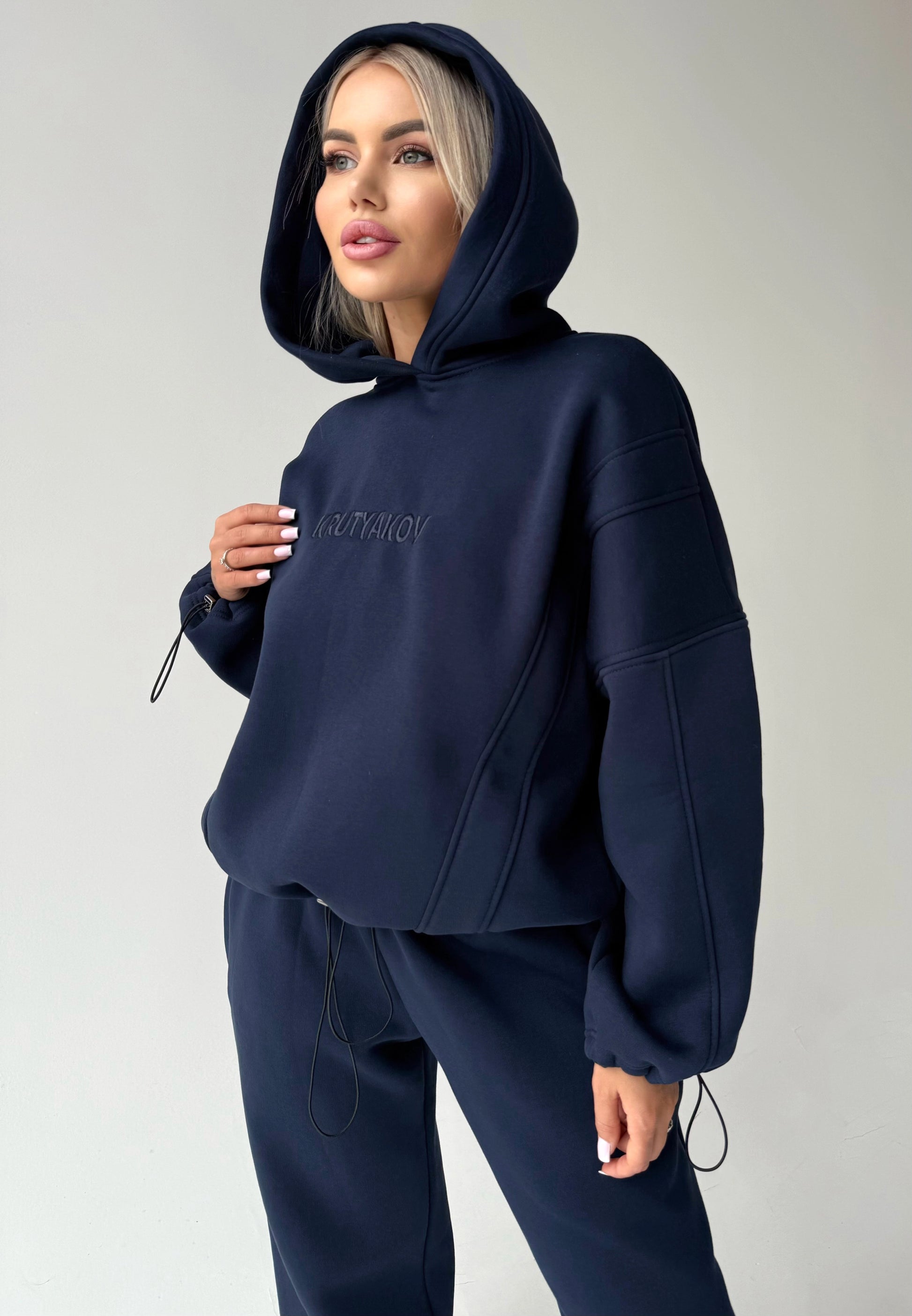 Women’s Cozy Tracksuit – Erika Navy