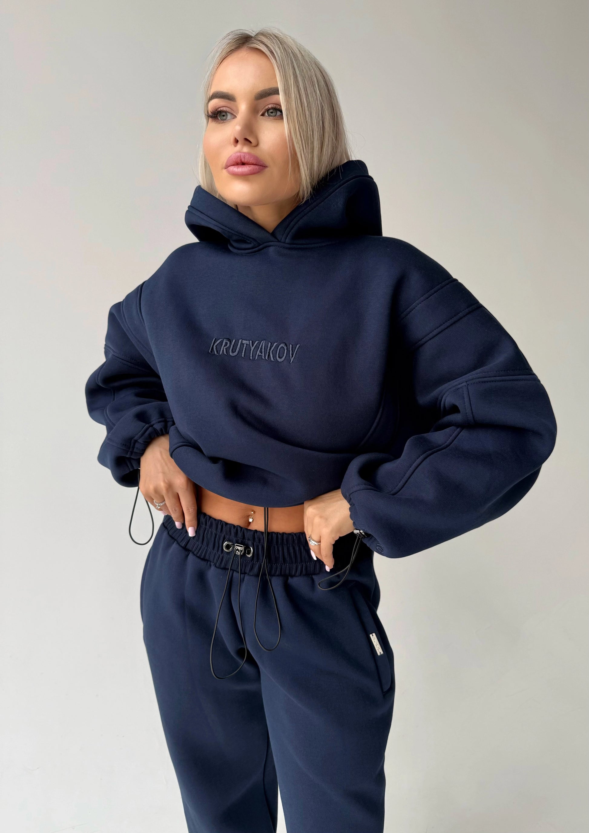 Women’s Cozy Tracksuit – Erika Navy