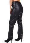 TROUSERS ECO-LEATHER KIM