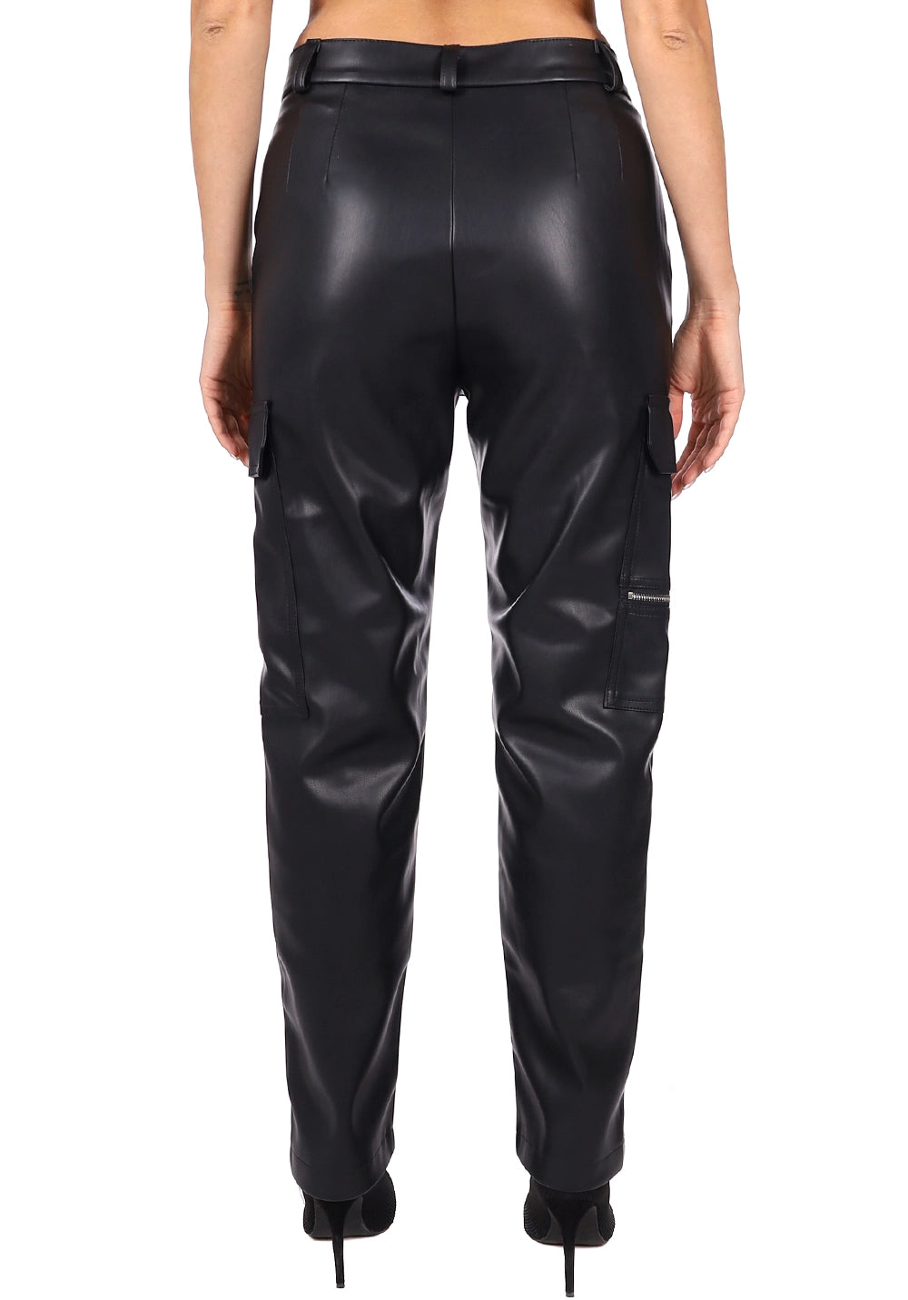 TROUSERS ECO-LEATHER KIM