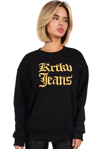 SWEATSHIRT KRTKV JEANS STONES