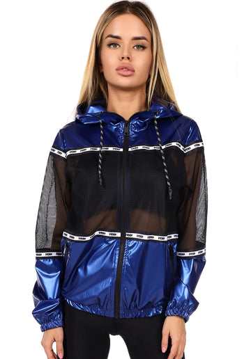 WINDBREAKER LIMRA (BLUE METALLIC)