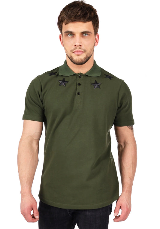 POLO SHIRT METAL STARS