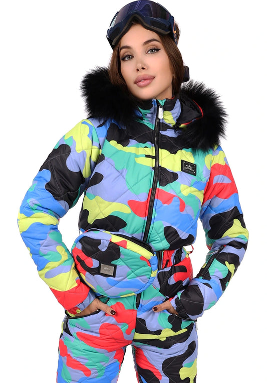 SKI OVERAL MULTICOLORED