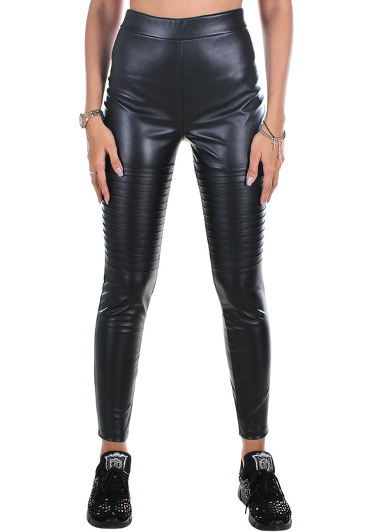 LEGGINGS QUILTED LEATHER