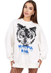 SWEATSHIRT REBEL WOLF