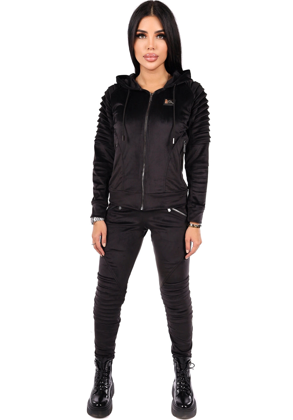 TRACKSUIT RELIEF VELUR