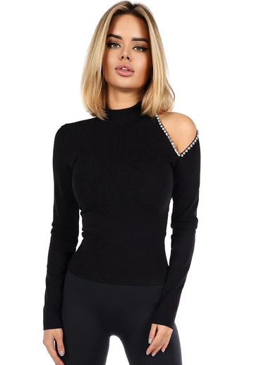 TURTLENECK STONES AT SHOULDER