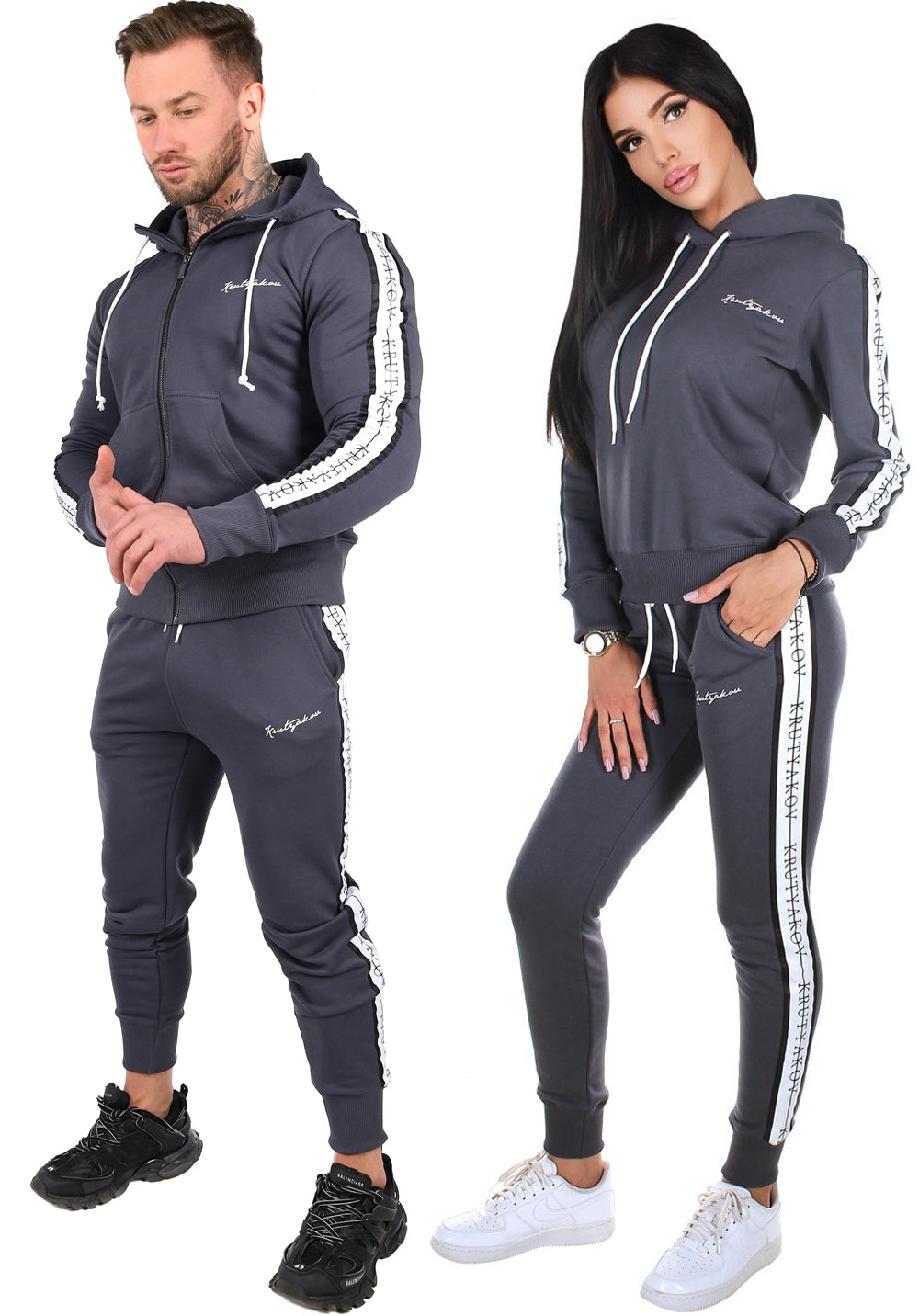 TRACKSUITS FOR COUPLES STRIPES