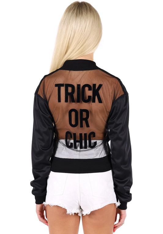 BOMBER TRICK OR CHIC