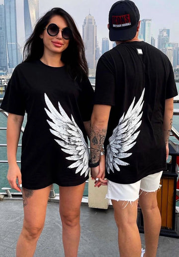 T-SHIRTS FOR COUPLES WINGS