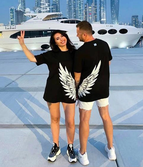 T-SHIRTS FOR COUPLES WINGS