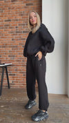 Women’s Warm Tracksuit – Erika Black