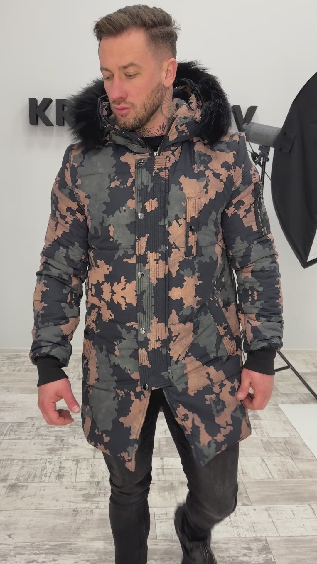 WINTER JACKET CAMO PROJECT