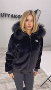 WINTER ECO-FUR JACKET LEA