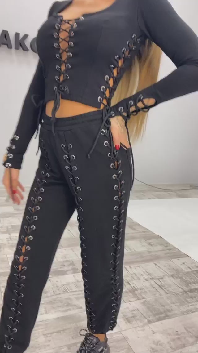 TRACKSUIT LACY LONG