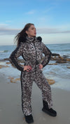 Women’s Ski Suit – One Piece Snow Suit LEO STRIPE