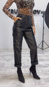 TROUSERS ECO-LEATHER KIM